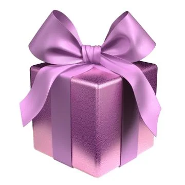 Pink gift Stock Illustration