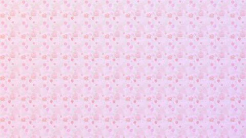 Pink gift pattern of roses flower heads on light Stock Photos