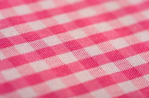 Pink gingham background Stock Photos