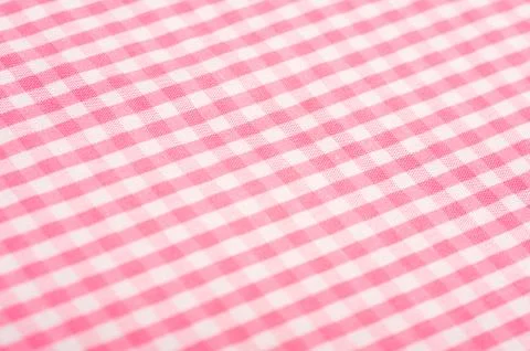 Pink gingham background Stock Photos