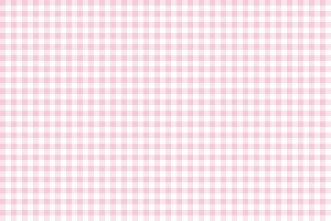 Pink gingham check fabric texture Stock Illustration