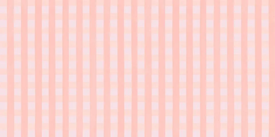Pink a gingham seamless pattern Stock Illustration
