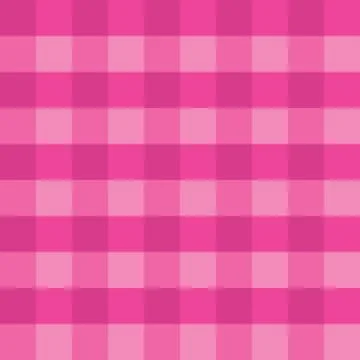 Pink gingham tablecloth seamless vector background pattern design 스톡 일러스트