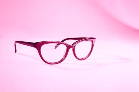 Pink Glasses Stock Photos
