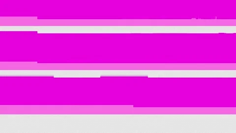 Pink glitching on led video screen Stock Footage 317534364