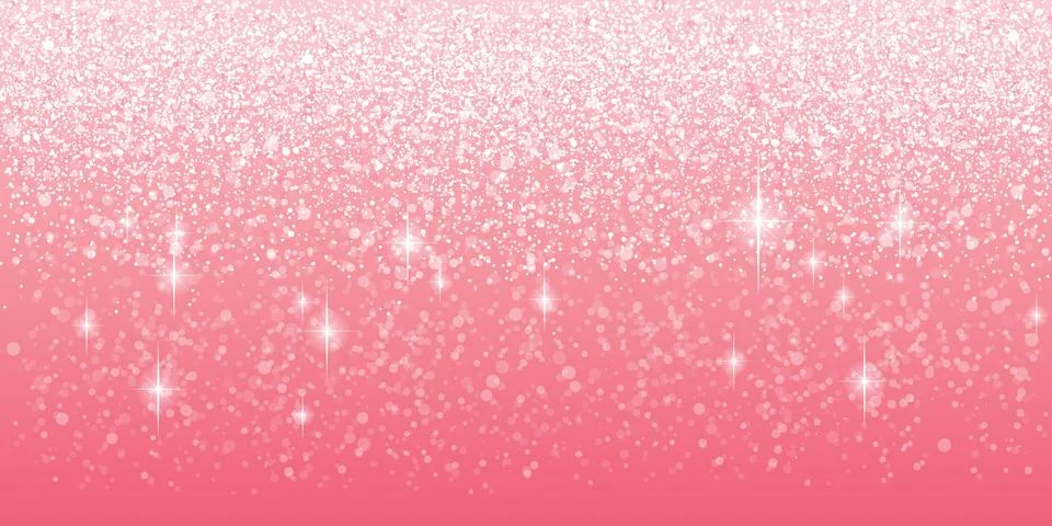 Pink glitter background Stock Illustration