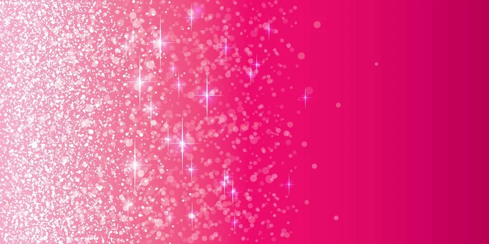 Pink glitter background Stock Illustration