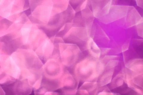Pink glitter, blurred effect. Glowing holiday light circles are created fro.. Stock Photos