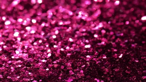 Pink glitter shimmering pattern. Iridescent wallpaper in pink tones Stock Footage 323953465