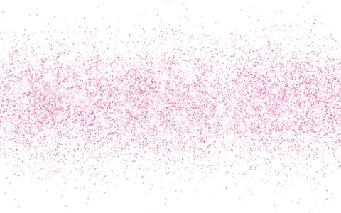 Pink glitter sparkle on a transparent background. Rose Gold Vibrant backgroun Stock Illustration