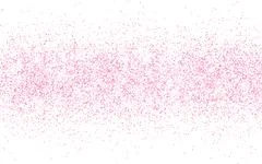 Pink glitter sparkle on a transparent background. Rose Gold