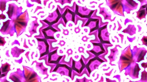 Pink glow gradient kaleidoscopic animation background 스톡 동영상 330738361