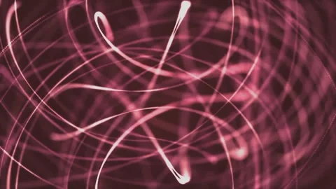 Pink Glow Lines Animation Loop  Stock Footage 220091226