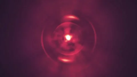 Pink Glowing Lights Circling Loop  Stock Footage 229707022