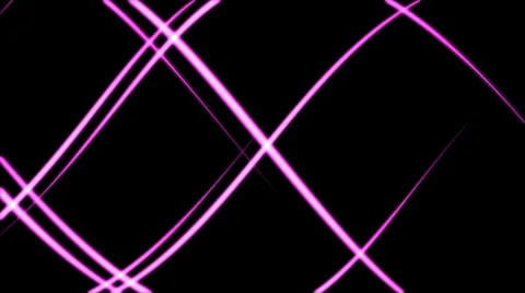 Pink glowing lines create dynamic net - seamless loop (FULL HD) Stockbeeldmateriaal 37100383