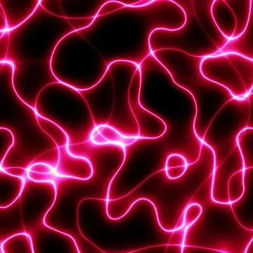 Pink glowing multidimensional plasma force field. Abstract glowing background Stock Illustration