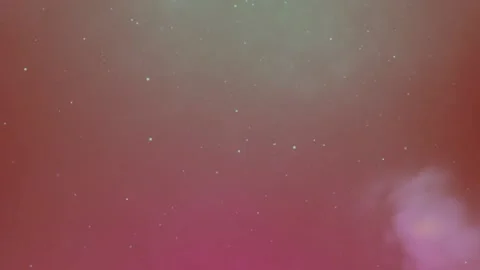 Pink Glowing Particles Motion Background Loop  Stock Footage 237409733