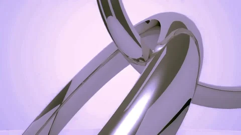 Pink Glowing Rings Animation Loop  스톡 동영상 236671293