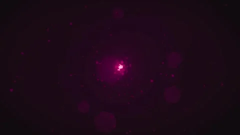 Pink glowing space particles motion loop. Stock Footage 335706569