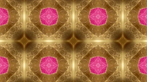 Pink Gold Abstract Loop Background 4K Stock Footage 215764450