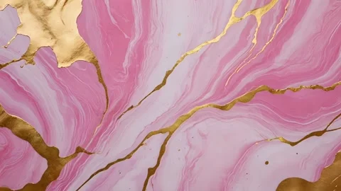 Pink gold abstract marble 스톡 동영상 310247628