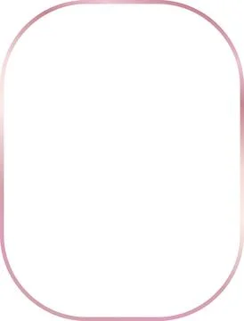 Pink Gold Gradient vertical Border 스톡 일러스트