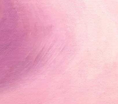 Pink gradient acrylic painted on canvas texture Stock Photos