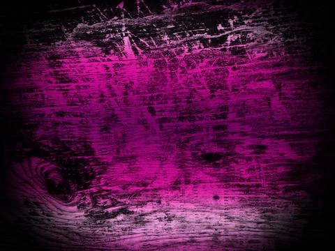 Pink gradient and black old wood texture background Stock Photos