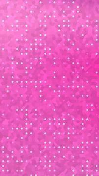 Pink gradient background with scattered white dots Stock Illustration