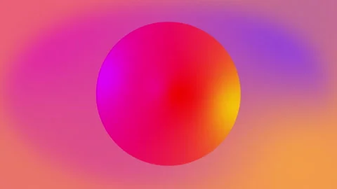 Pink Gradient Circle Vídeo Stock 219029077