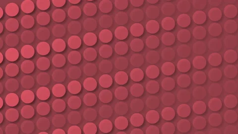 Pink gradient circles moving to the left over pink background. Circles wallpaper Video stock 237704471