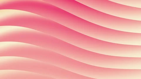 Pink gradient curves form a wavy abstract background Stock Footage 300997670