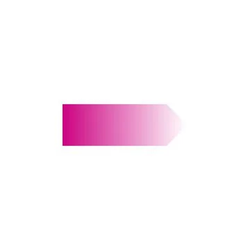 Pink gradient geometric arrow pointing to the right direction Stock Illustration