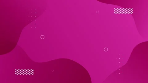 Pink gradient looping animation with geometric shapes. Stock Footage 286411406