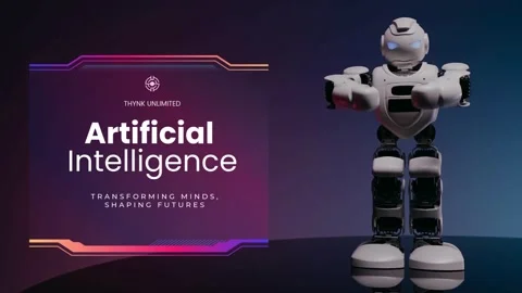 Pink Gradient Modern Artificial Intelligence Video Stock Footage 317880334