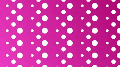 Pink gradient with polka dots, seamless looping. Stock Footage 286419237