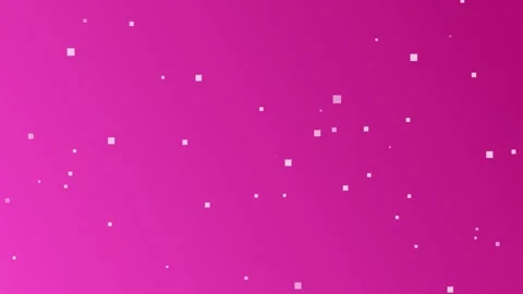 Pink gradient with scattered squares, seamless looping animation. Stock Footage 286420230