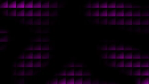 Pink gradient squares box pattern slowly moving over black background Stock Footage 307517346