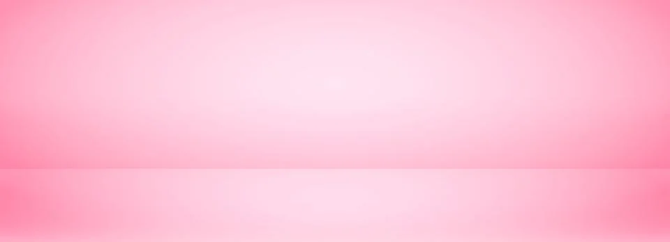 Pink gradient studio room design. Light rose podium concept wallpaper. Wall and 库存插图