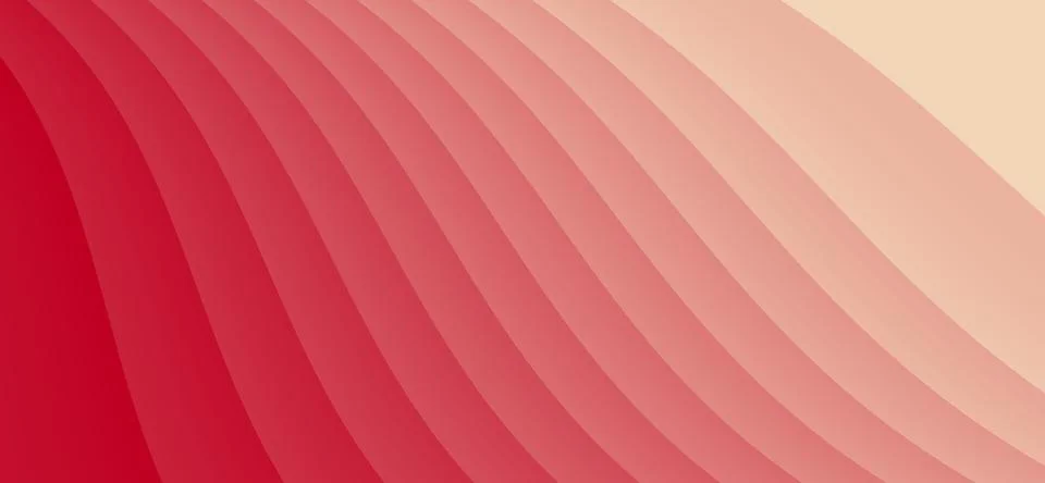 Pink Gradient Wave 스톡 일러스트