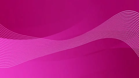 Pink gradient with wavy lines, modern minimalist looping animation. Stock Footage 286413577