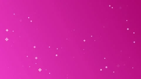 Pink gradient with white shapes, seamless looping. Stock Footage 286416827