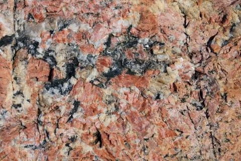 Pink granite background Stock Photos