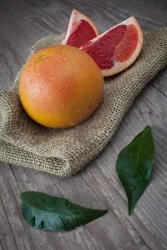 Pink grapefruit Stock Photos
