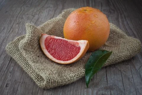 Pink grapefruit Stock Photos