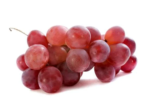 Pink grapes Stock Photos