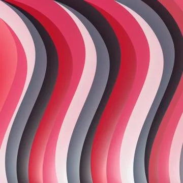 Pink gray curves pattern Stock Photos