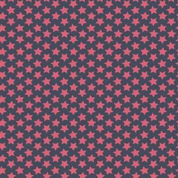 Pink gray seamless pattern with star, starry sky background Illustrazione stock