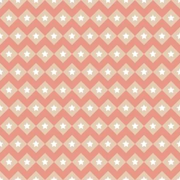 Pink gray seamless pattern with star, starry sky background Stock Illustration