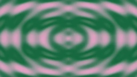 Pink Green Concentric Ripple Waves With Psychedelic Optical Motion 스톡 동영상 343481757